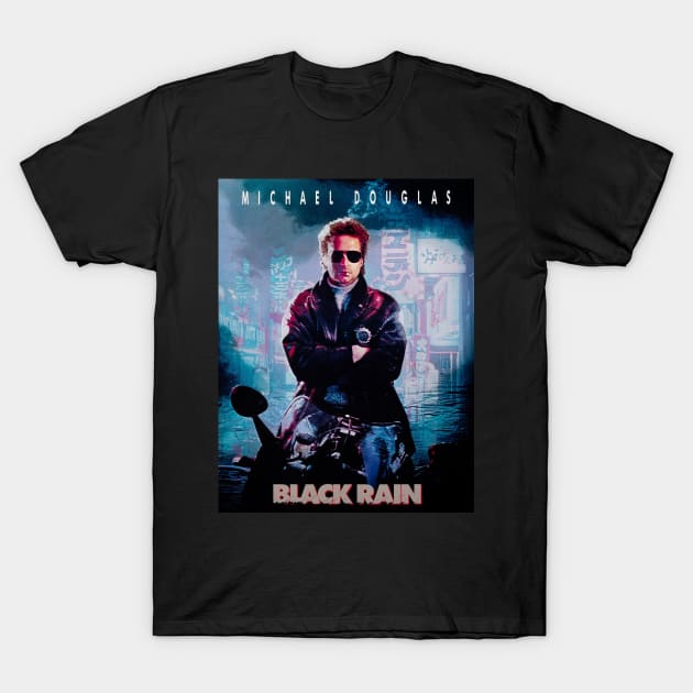 Black Rain (1989) T-Shirt by Scum & Villainy